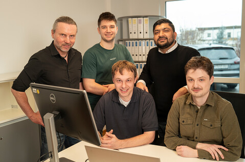 Teamfoto des Ingenieurbüros Zink